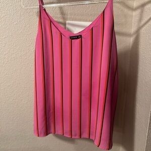 Cotton on pink stripped tank top